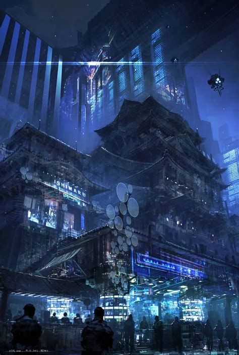 Cyberpunk City Arte Cyberpunk Futuristic City Environment Concept