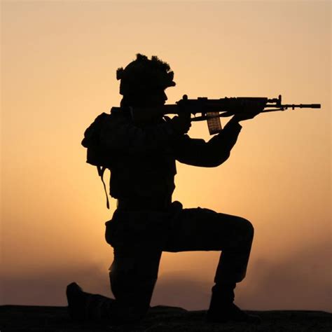 1080x1080 Indian Army Soldier With Gun 1080x1080 Resolution Wallpaper