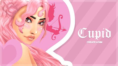 The Sims 4 Create A Sim Cupid Inspired 💘 Cc Links Soon Youtube