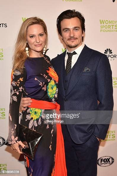 Track And Field Athlete Aimee Mullins And Filmmaker Rupert Friend
