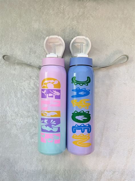 Personalised Kids Water Bottle Insulatedback To Schoolkids Etsy