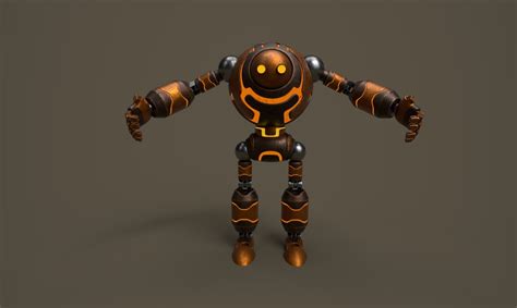 Artstation Steampunk Robot