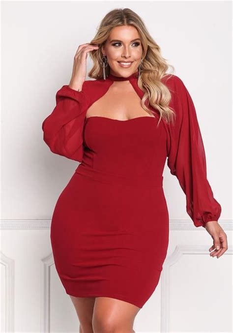 Fall In Love With These Bbw Red Dress Party Dress Plus Size Outfits