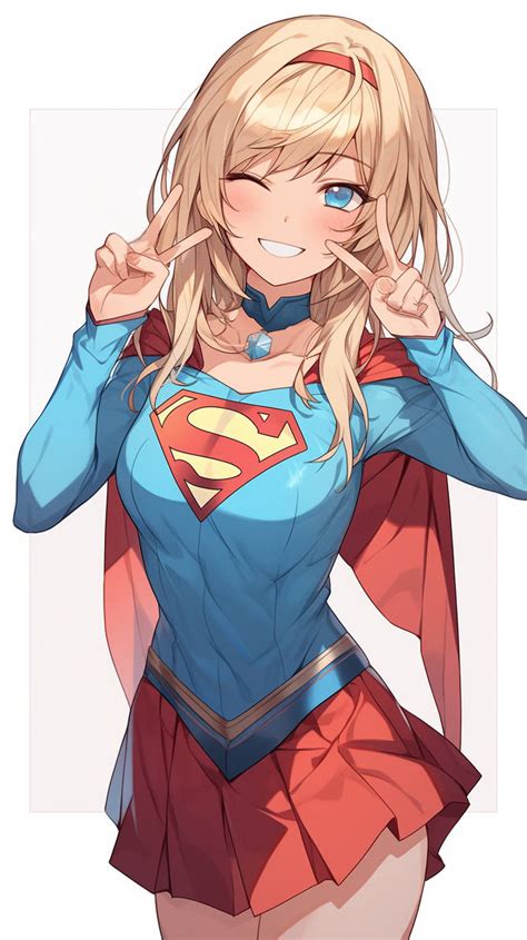 Anime Supergirl 2 By Argocityartworks On Deviantart