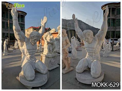 Famous Life Size Marble Atlas Man Statue Suppliers Mokk 629 Youfine