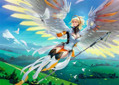 Hybrid Wings Fantasy Mercy On Behance