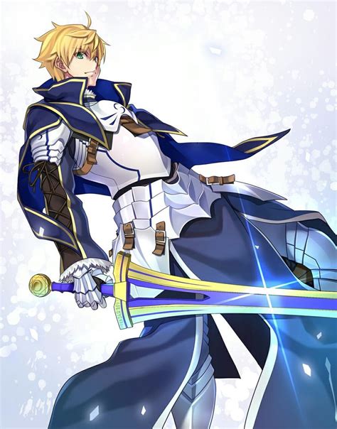 Fate Prototype Saber Arthur Fate Stay Night Anime Character Art