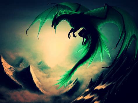Beautiful Green Dragon Pictures Fantasy Dragon Beautiful Dragon