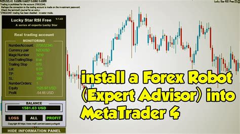 How To Install A Forex Robot Expert Advisor Into Metatrader 4 Without Errors Youtube