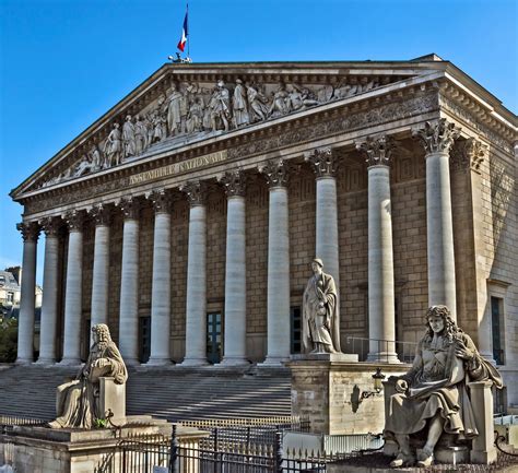 Edificios Notables En París Palacio Bourbon