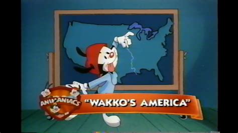 Animaniacs Wakkos America Sing Along Yakkos World Vhs Highest