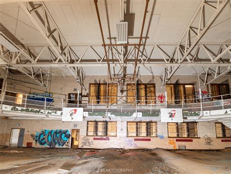 Abandoned Detroit Cooley High School With The Proper People Freaktography