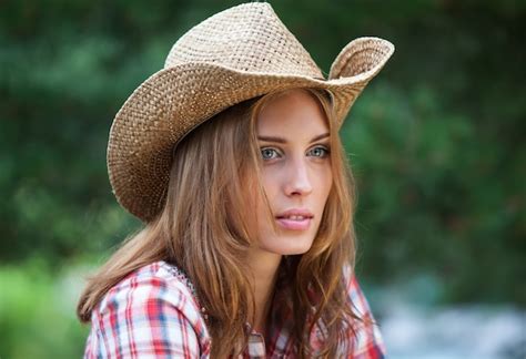 Premium Photo Sexy Cowgirl