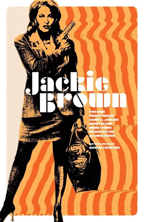 Jackie brown is a 1997 american crime film written and directed by quentin tarantino and starring pam grier in the title role. Jackie Brown Film Poster | Etsy in 2020 | Jackie brown ...