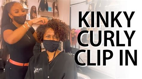 Quick Wig Tip Kinky Curly Clip Ins With Celebrity Hair Stylist Kiyah