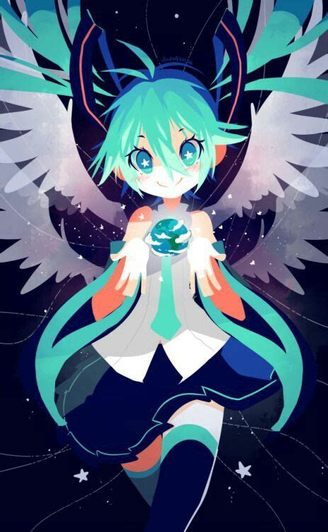 This Is Pretty And Isnt That Miku Created To Sing