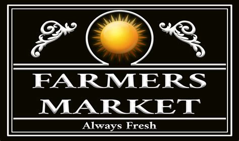 Farmers Market Wood Sign 14x24 Rvg1016w Reproduction Vintage Signs
