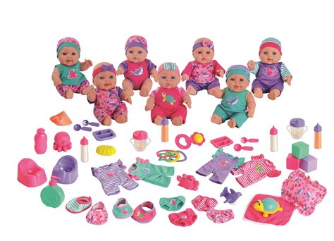 Buy Kid Connection Deluxe 9 Baby Doll Playset 48 Pieces Online At