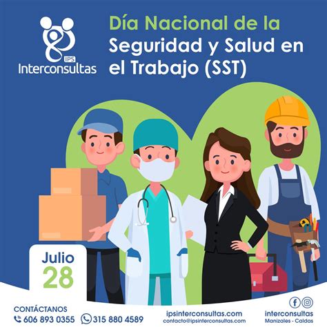 Día Nacional de la Seguridad y Salud en el Trabajo SST IPS Interconsultas