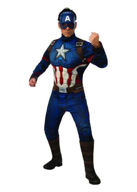 Mens Captain America Costume Superhero Costumes