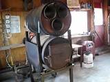 Images of Double Barrel Wood Stove