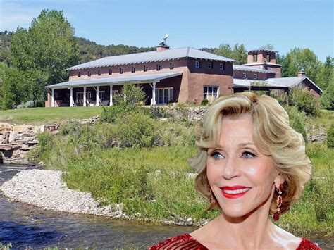 House Of The Day Jane Fonda Is Selling Her 2300 Acre Santa Fe Ranch For