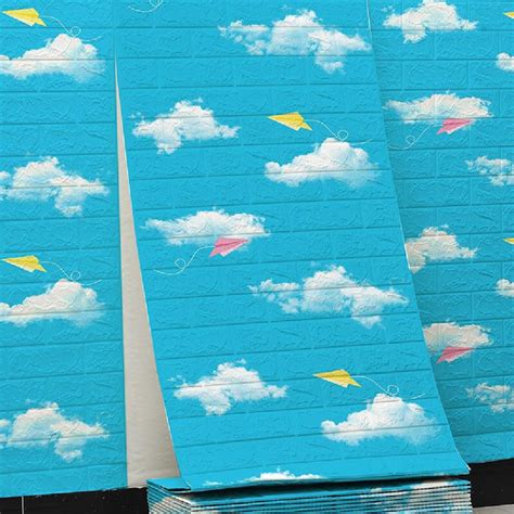 latitude run® wallpaper self adhesive 3d three dimensional wall stickers foam tile waterproof