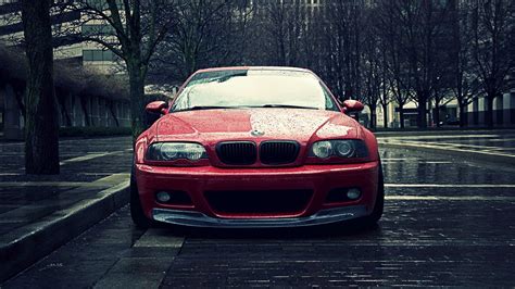 Bmw E46 In The Rain Wallpapers And Images Wallpapers Pictures Photos