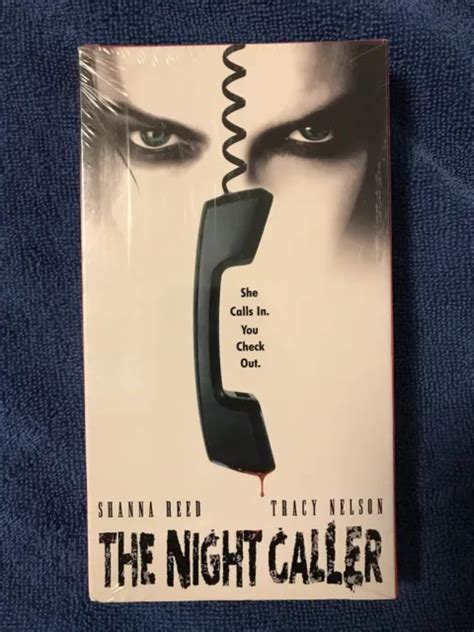 The Night Caller Horror Vhs Sealed With Watermark Rare Vhs 1999