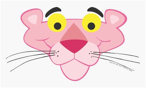 The Pink Panther Png Pic Pink Panther Cartoon Face Transparent Png