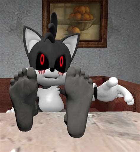 Tailsexe Feet On Table By Klaw94 By Klaw94 On Deviantart