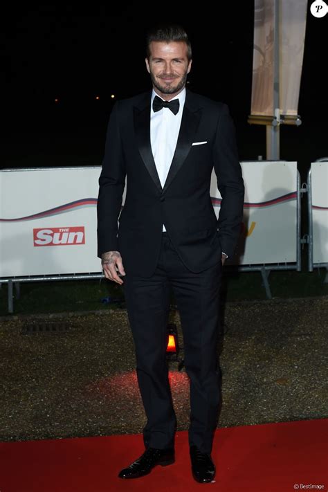 David Beckham à La Soirée A Night Of Heroes The Sun Military Awards à