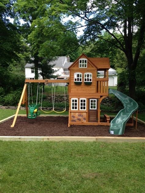 Natural playground playground design backyard playground playground ideas wood playground plastic playground children playground playground pictures small backyards. Gorgeous Backyard Playground Kids Design Ideas 38 - PIMPHOMEE