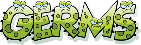 Cartoon Germs Text Illustration Germ Theme 51089951 Kids First Pediatric