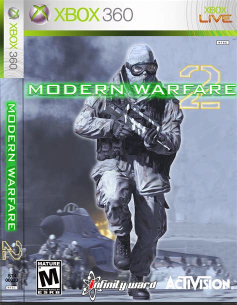Call Of Duty Modern Warfare 2 Xbox 360 Box Art Cover By Marky223
