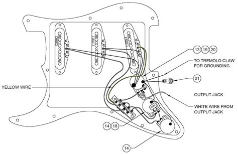 A simple jumper on the switch will connect it to one. Fender Vintage Noiseless Wiring Diagram - Wiring Diagram And Schematic Diagram Images