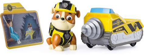 Paw Patrol 6037963 Mission Mini Vehicle Rubble Uk Toys And Games