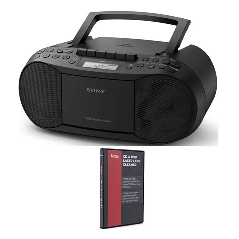 Sony Portable Full Range Stereo Boombox Sound System With Mp3 Cd Player