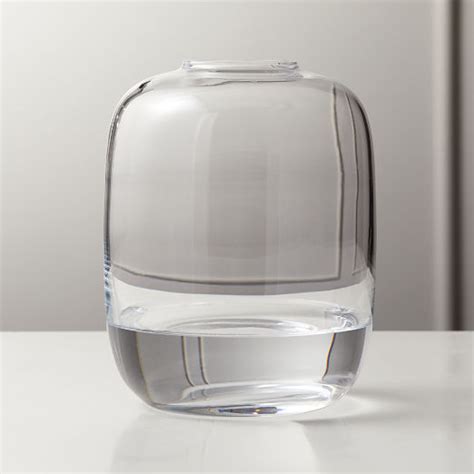 Daanis Extra Large Clear Glass Floor Vases