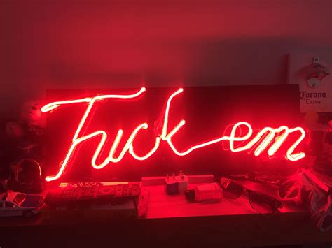 Custom Made Neon Sign By Forest Leonard Art