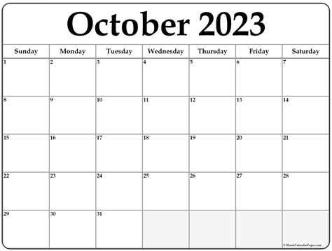 Incredible October 2023 Calendar With Holidays Images Calendar With