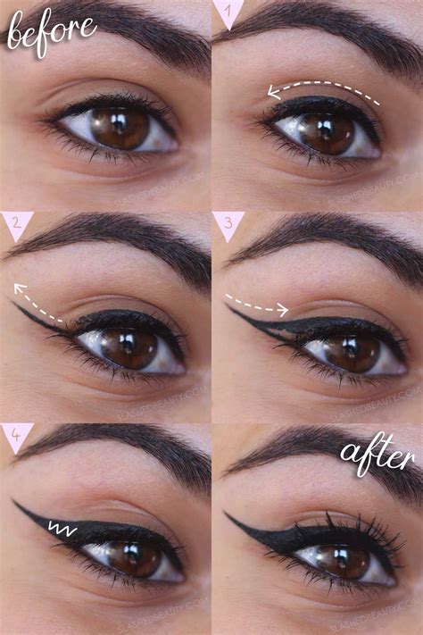 Prepping your lids is a must if you want your eye makeup to stay in place and last through the day. Eyeliner Guide & Winged Eyeliner Tutorial for Beginners in 2020 | Eyeliner guide, Winged ...