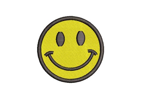 Happy Face Emoji Embroidery Designs Embroidery Designs Packs