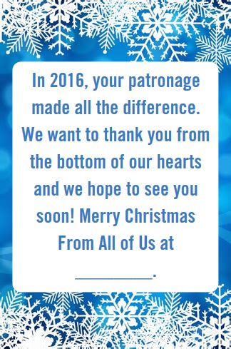A gift costs more than its price. Business Thank You Messages: Examples for Christmas | Christmas card messages, Business thank ...