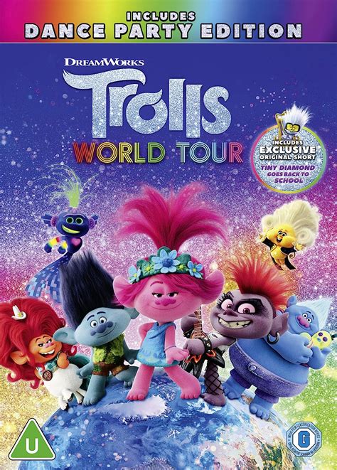 Trolls World Tour Dvd 2020 Uk Dvd And Blu Ray