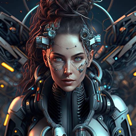Female Cyborg Female Robot Sci Fi Characters Girls Characters
