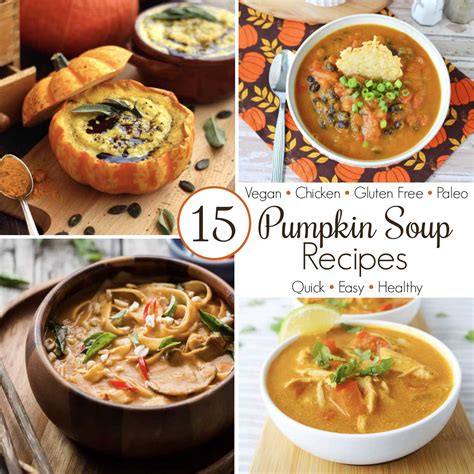 15 Easy Pumpkin Soup Recipes Two Healthy Kitchens
