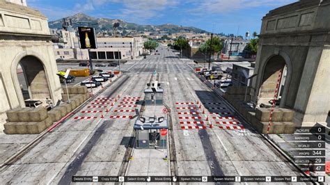 Af Security Department Checkpoints Police Gta5