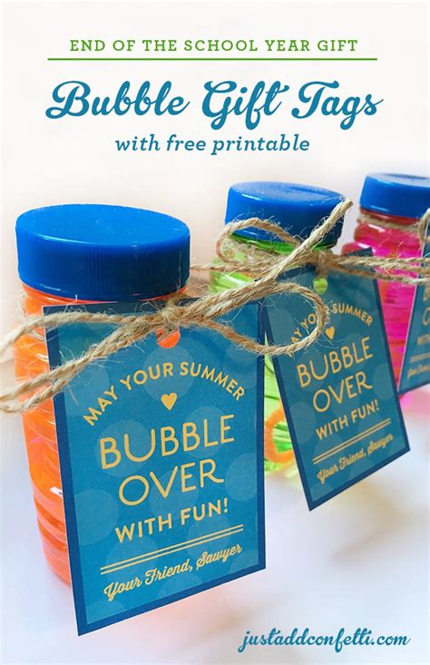 I'm buying end of year gifts for my kids' teachers and would like to know: 13 Last Day of School Gift Tags free printables - Tip Junkie