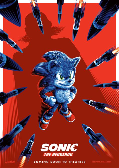 Sonic The Hedgehog Official Alternative Movie Poster Behance